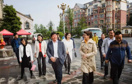 省卫计委主任李玛琳一行调研恒益中医药博物馆