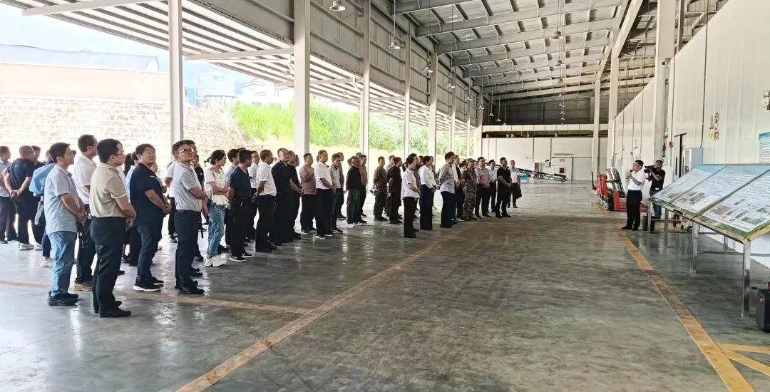 昌宁县人民政府及有关职能部门莅临南菜北运物流园区指导工作